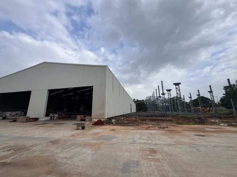 Industrial Warehouse Shed 2 — 35,000 sq ft Clear-Span Facility, Vadodara, Gujarat