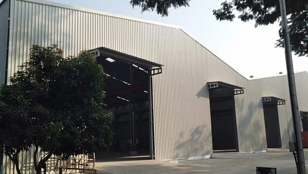 Industrial Warehouse Shed 1 — 50,000 sq ft Clear-Span Facility, Vadodara, Gujarat