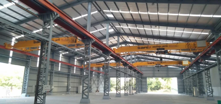Industrial Warehouse Shed 1 — 50,000 sq ft Clear-Span Facility, Vadodara, Gujarat