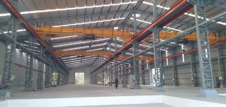 Industrial Warehouse Shed 1 — 50,000 sq ft Clear-Span Facility, Vadodara, Gujarat